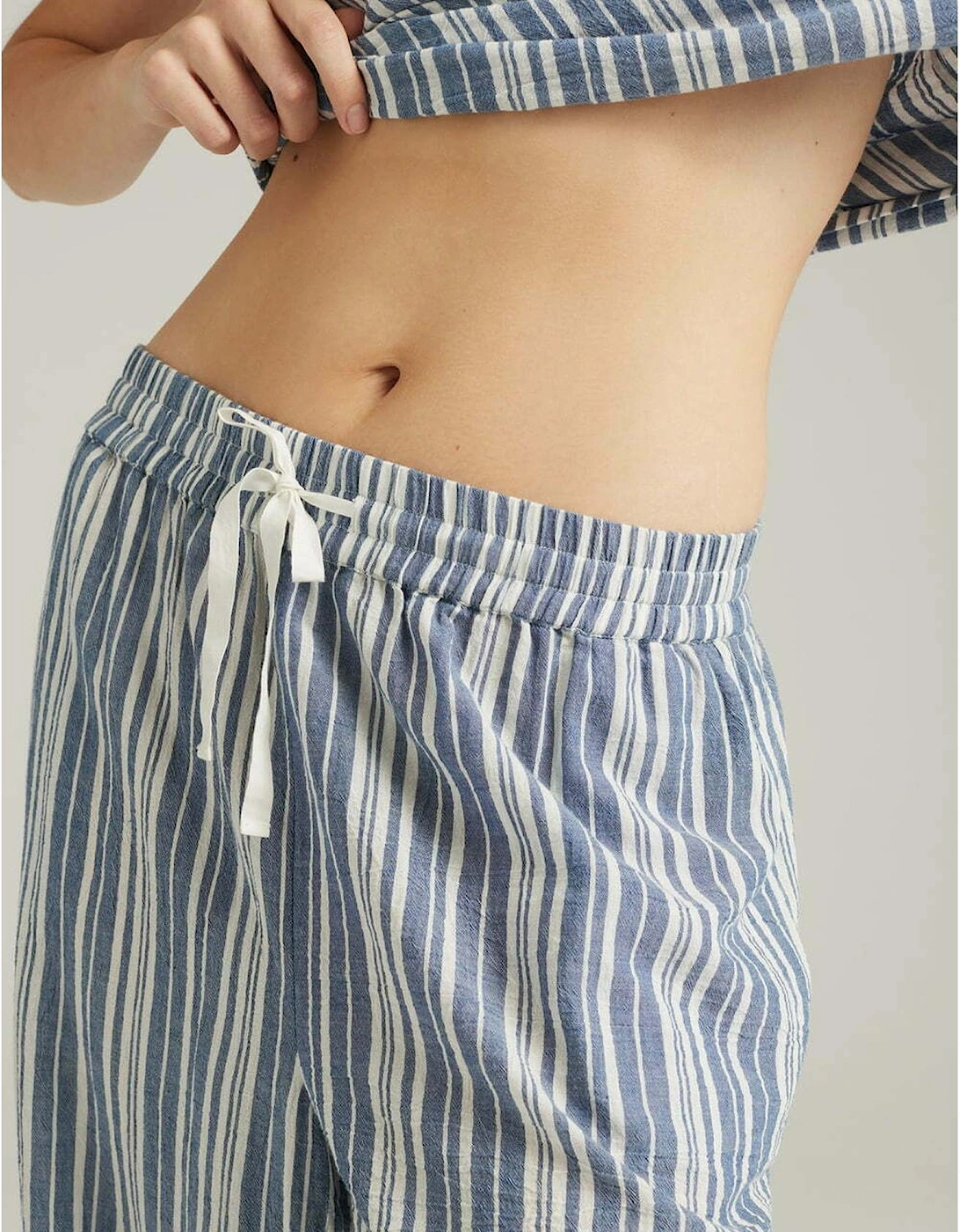 Nightwear by Women - Whitenavy Stripe Pyjamas