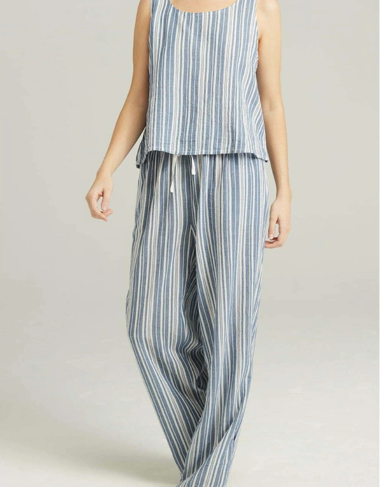 Nightwear by Women - Whitenavy Stripe Pyjamas