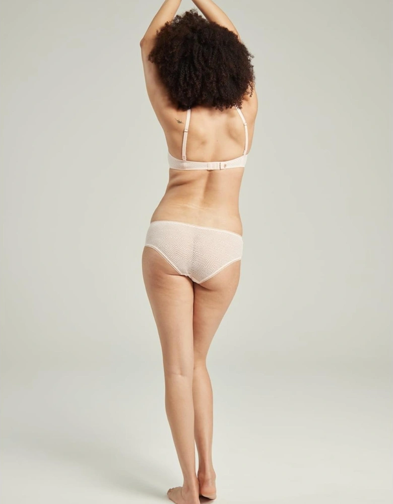 Lingerie Set Halter Lace by Women - Blush Pink Lingerie Sets
