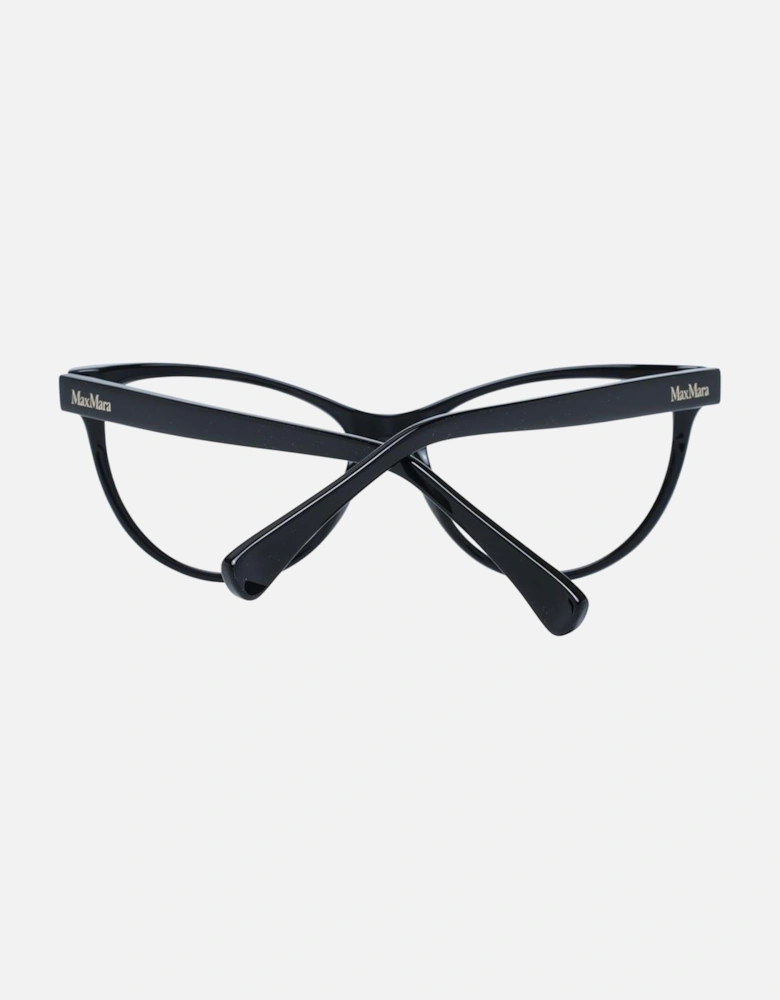 Black Cat Eye Glasses with Demo Lenses Women Frames