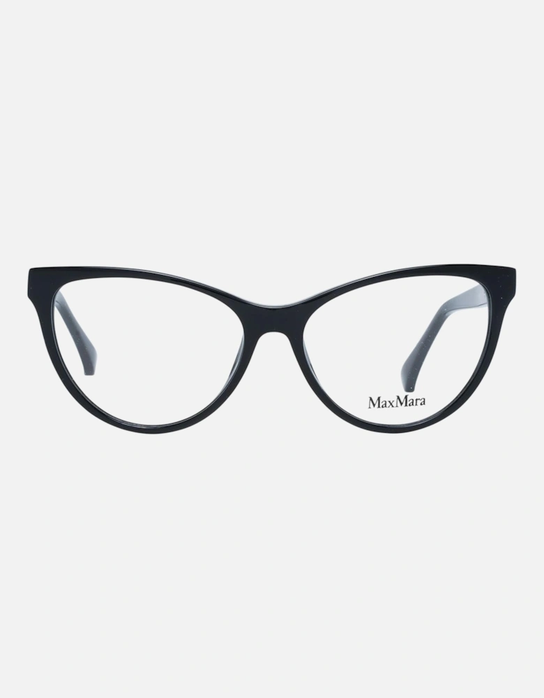 Black Cat Eye Glasses with Demo Lenses Women Frames