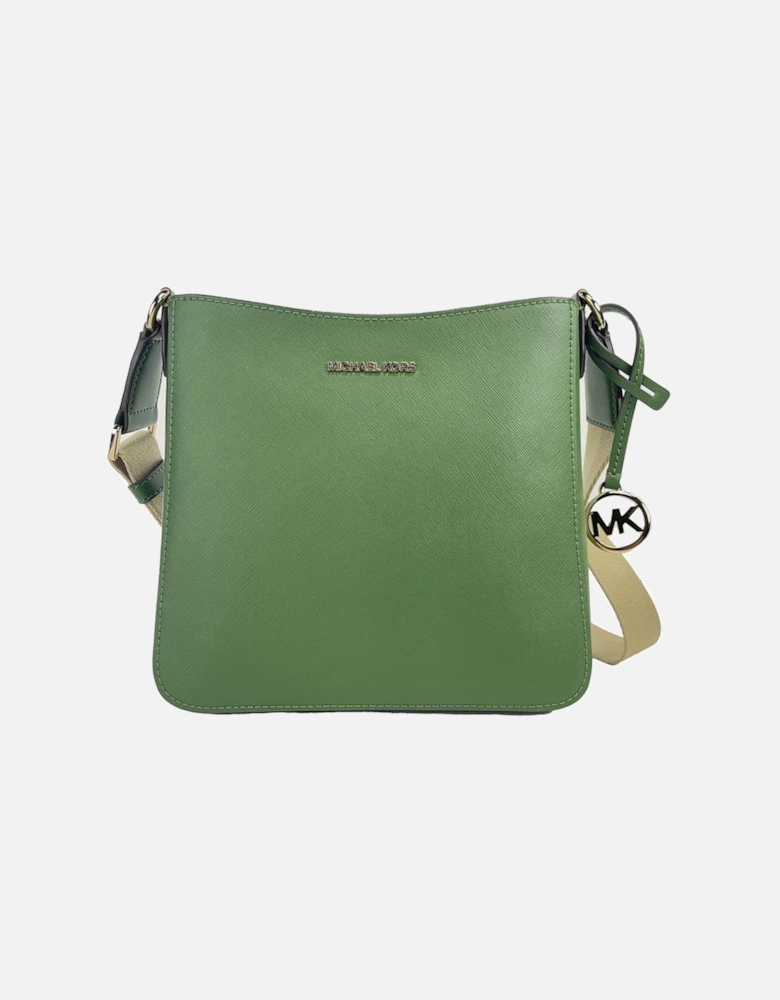 Leather Croc-Embossed Tote Bag Women - Green Crossbody Bags