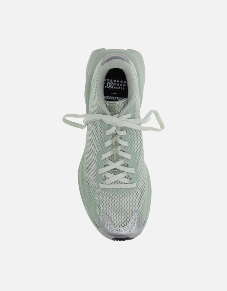 Performance Contemporary Lace-Up Running Sneakers Women - Green