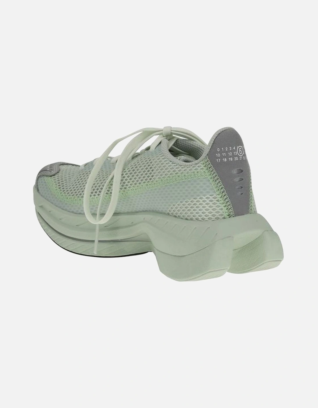 Performance Contemporary Lace-Up Running Sneakers Women - Green