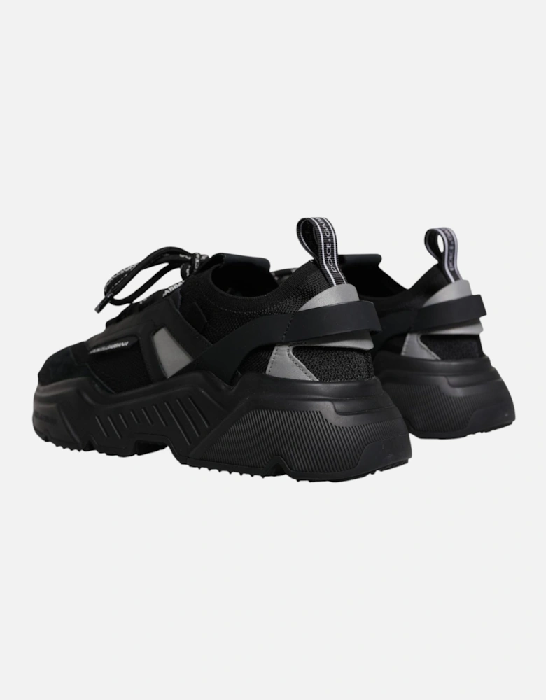 Low-Top Leather Daymaster Sneakers Women - Black