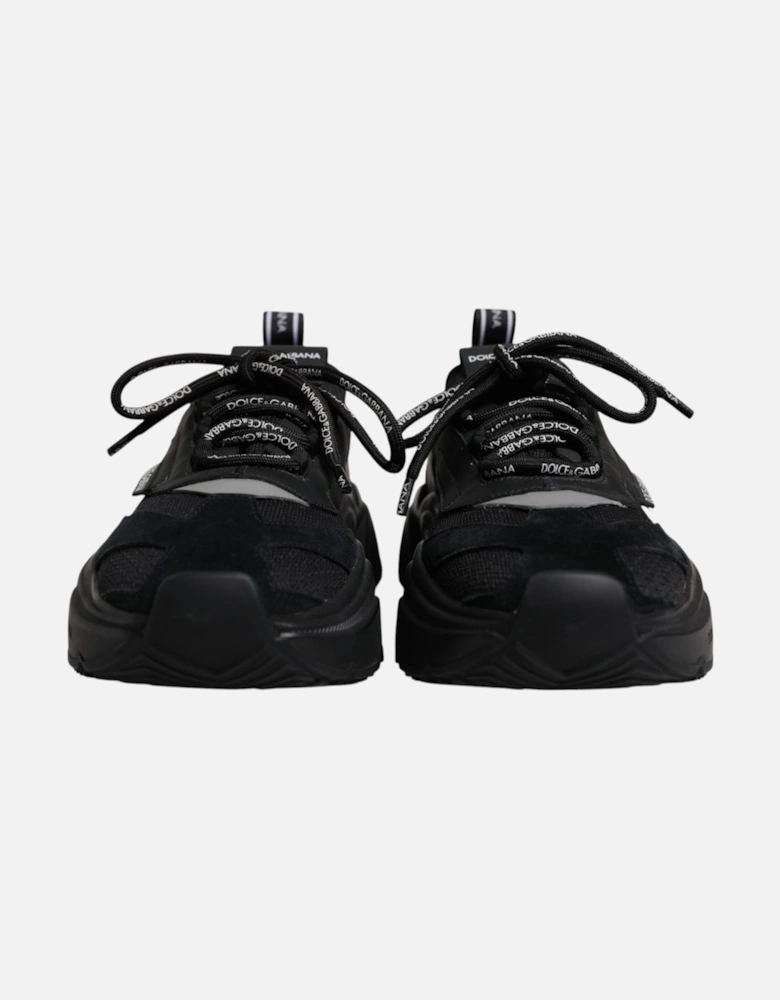 Low-Top Leather Daymaster Sneakers Women - Black