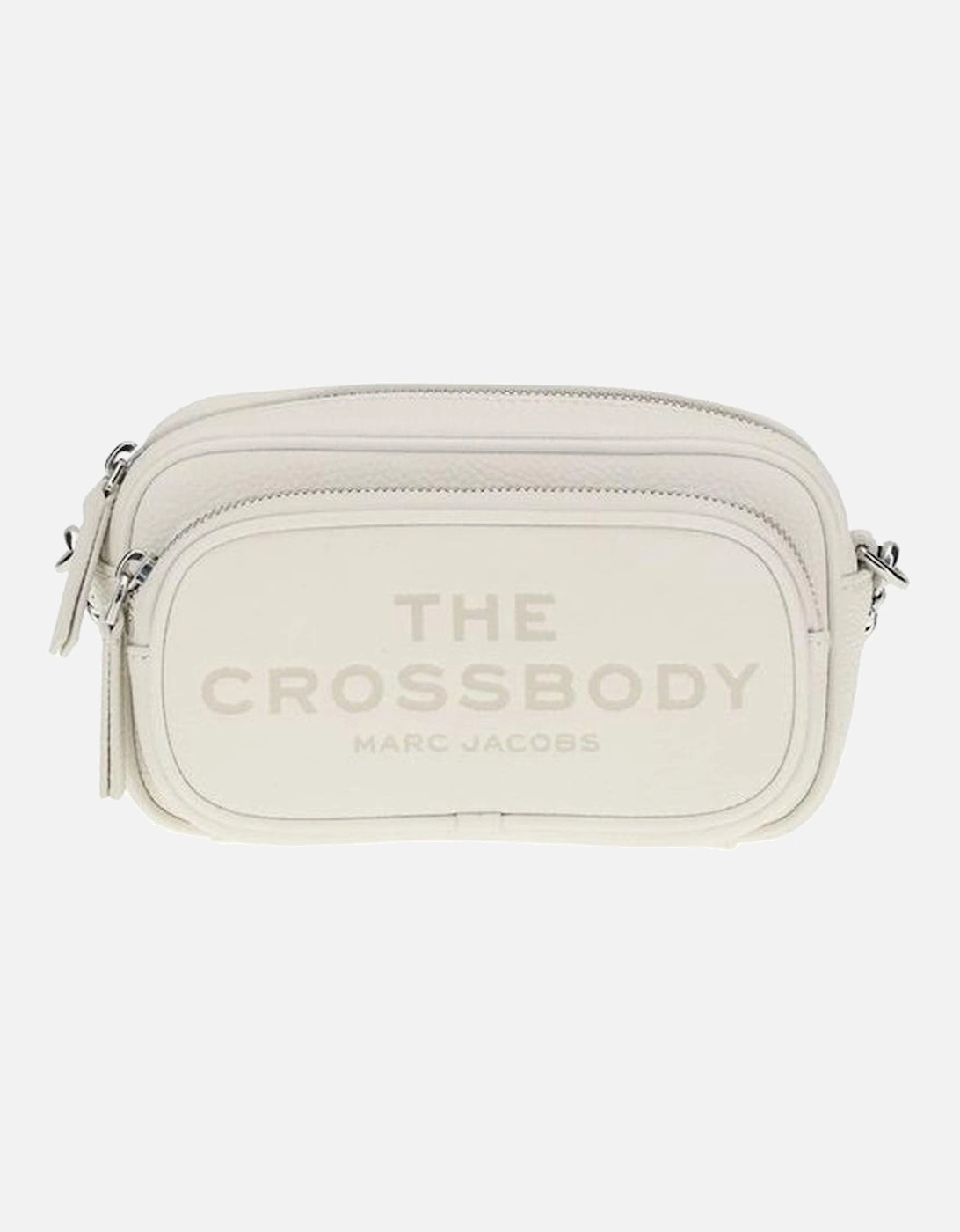 Leather Shoulder Bag with Adjustable Strap Women - White, 5 of 4