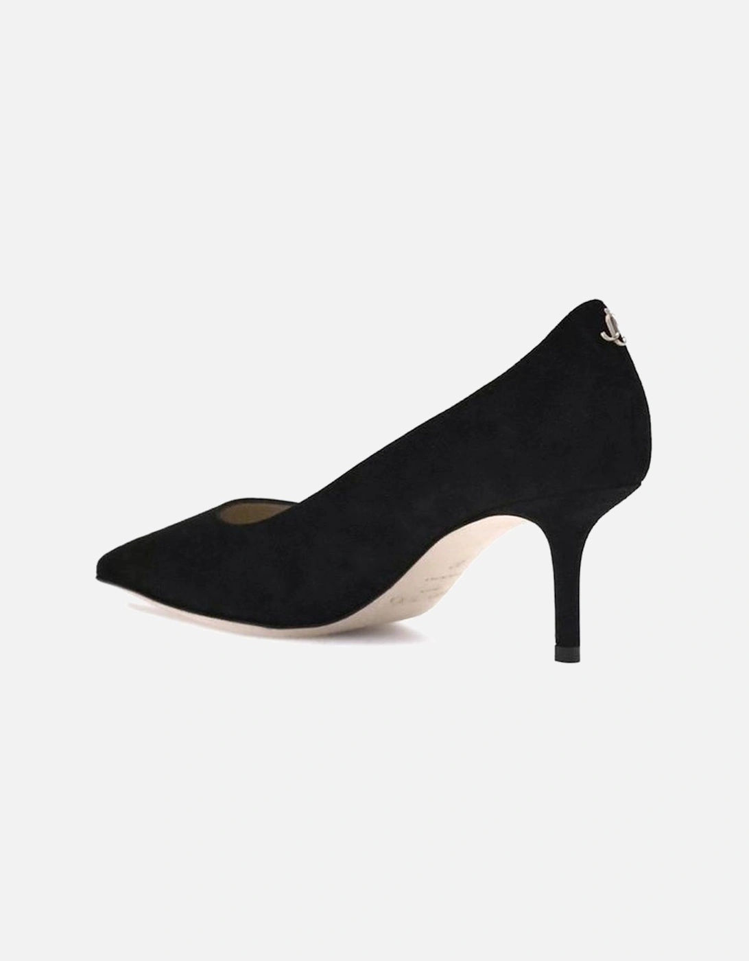 Elegant Tapered Toe Kitten Heel Pumps Women - Black