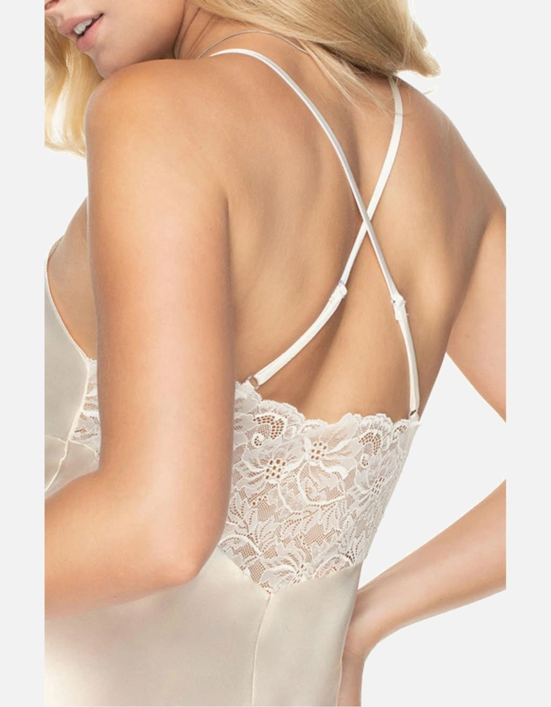 Satin bridal Lace by Women - Cream Honeymoon