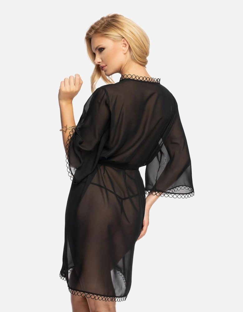 Luxury Robe by Women - Black