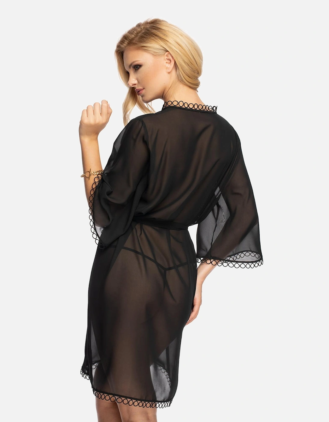 Luxury Robe by Women - Black
