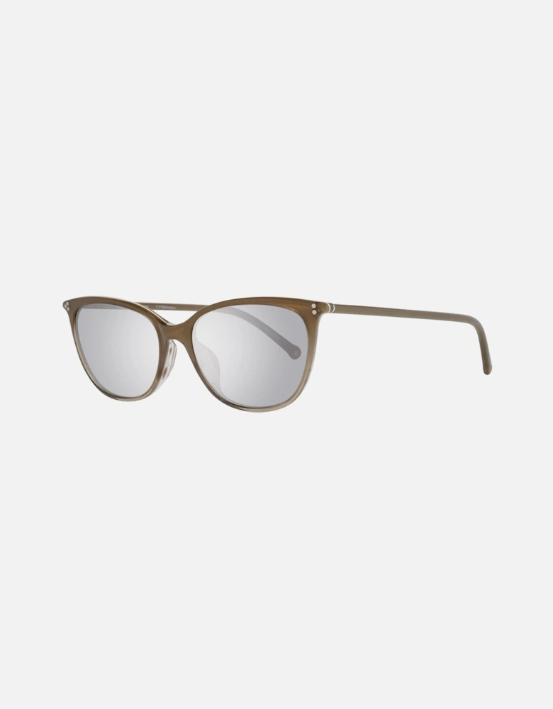 Classic Rectangular UV Protection Sunglasses Unisex - Brown