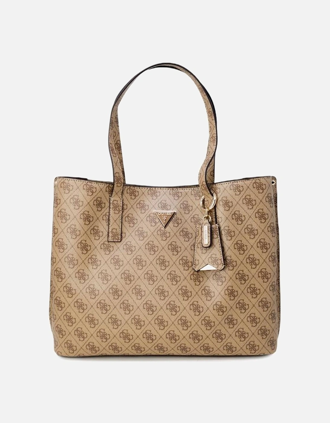 Womens PU Handbag - Beige, 6 of 5