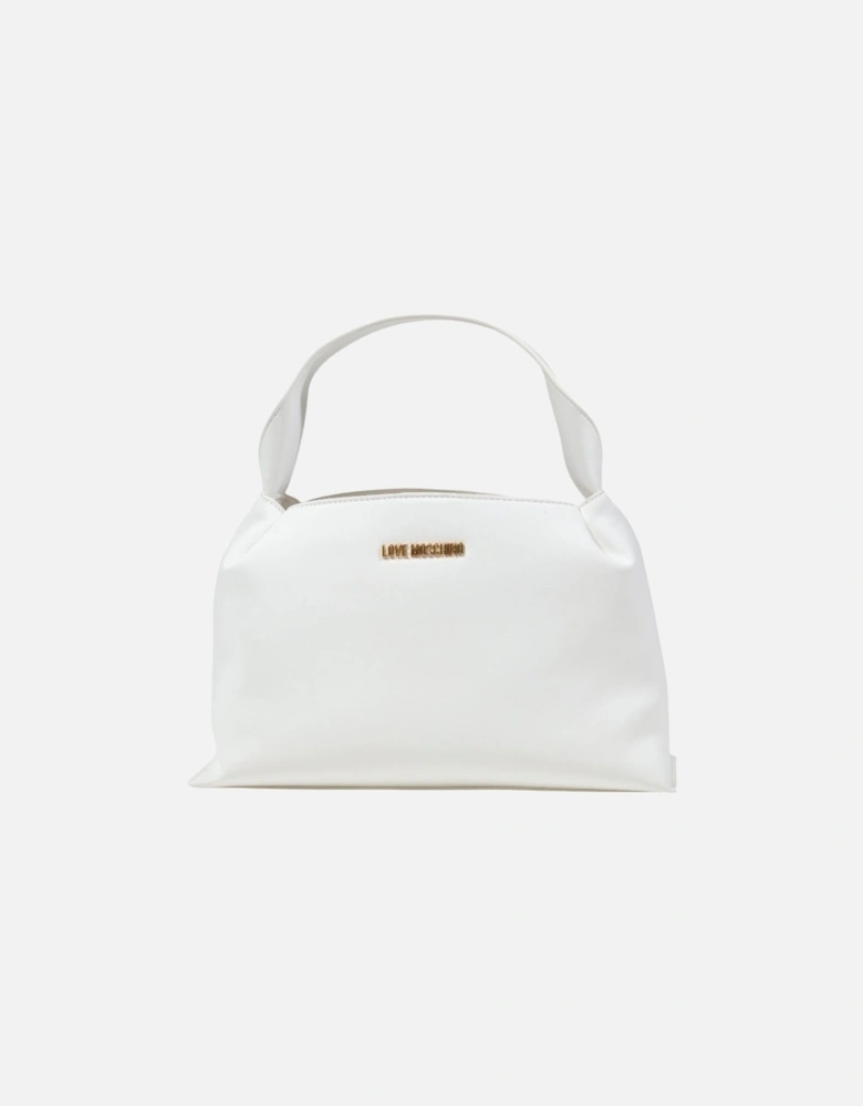 Handbag with Shoulder Strap and Zip Fastening Women - White Bags