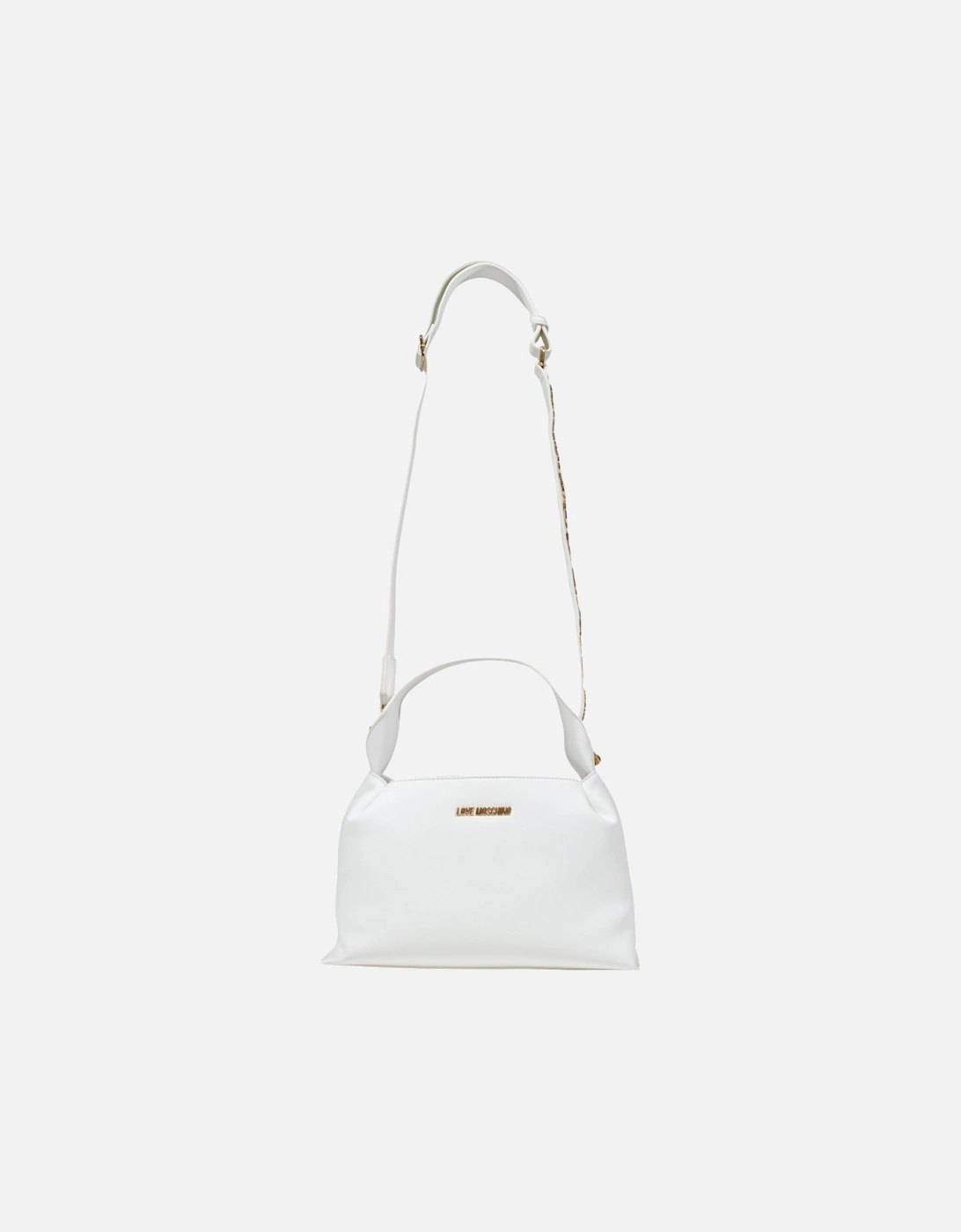 Handbag with Shoulder Strap and Zip Fastening Women - White Bags, 4 of 3