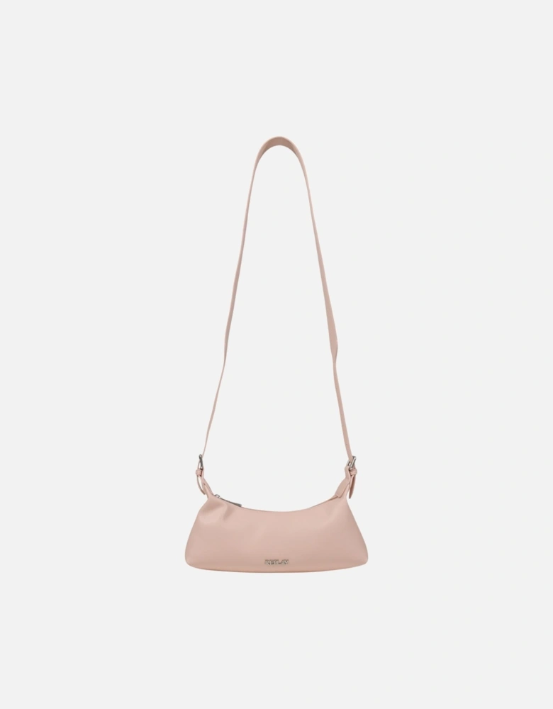 Zip-Fastening Polyester Bag Women - Pink