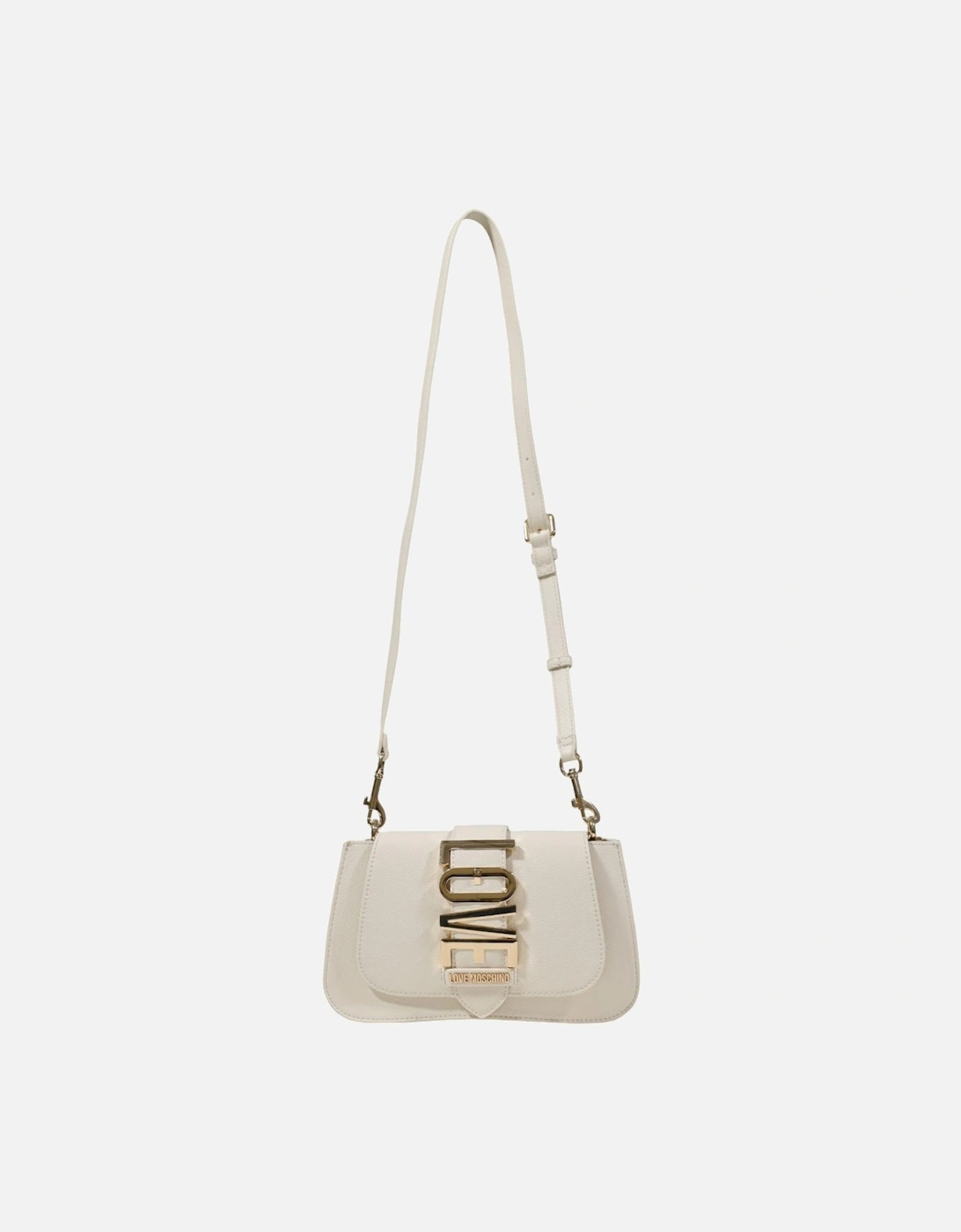 Clip-Fastening Polyurethane Handbag Women - White Bags, 4 of 3