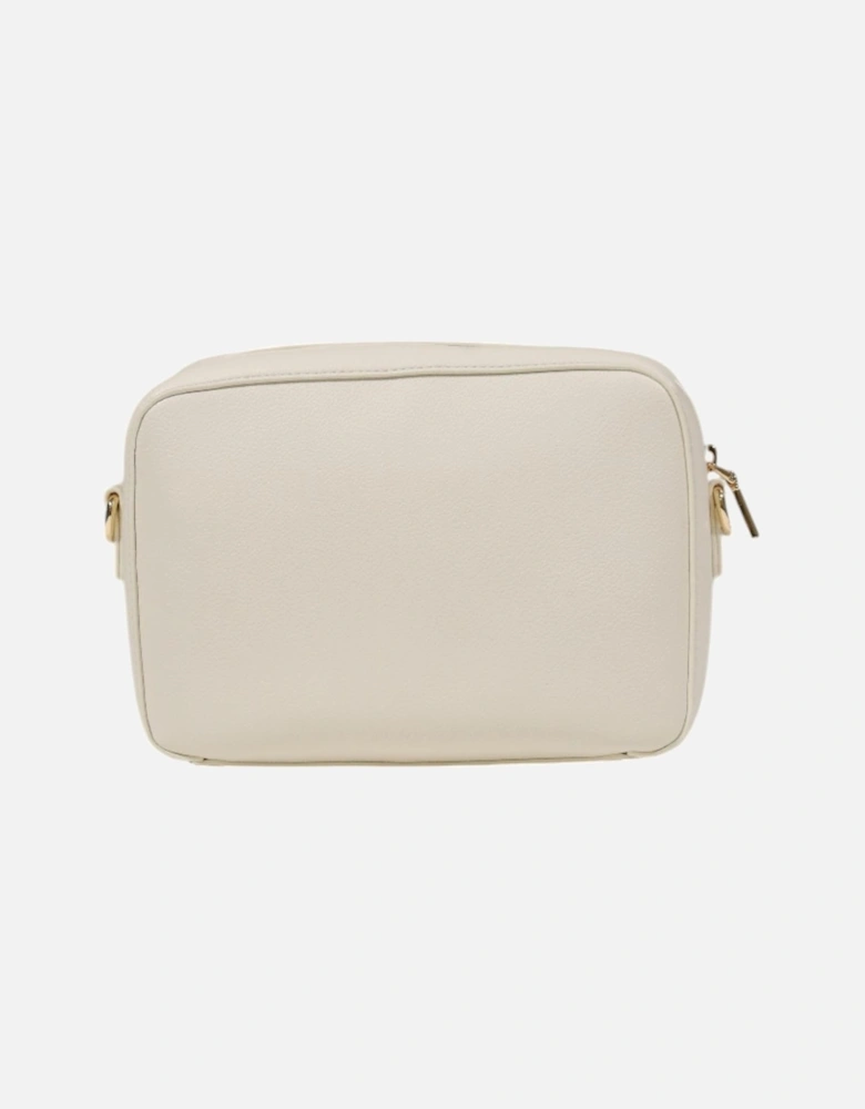 Stylish Shoulder Bag with Zip Fastening Women - White