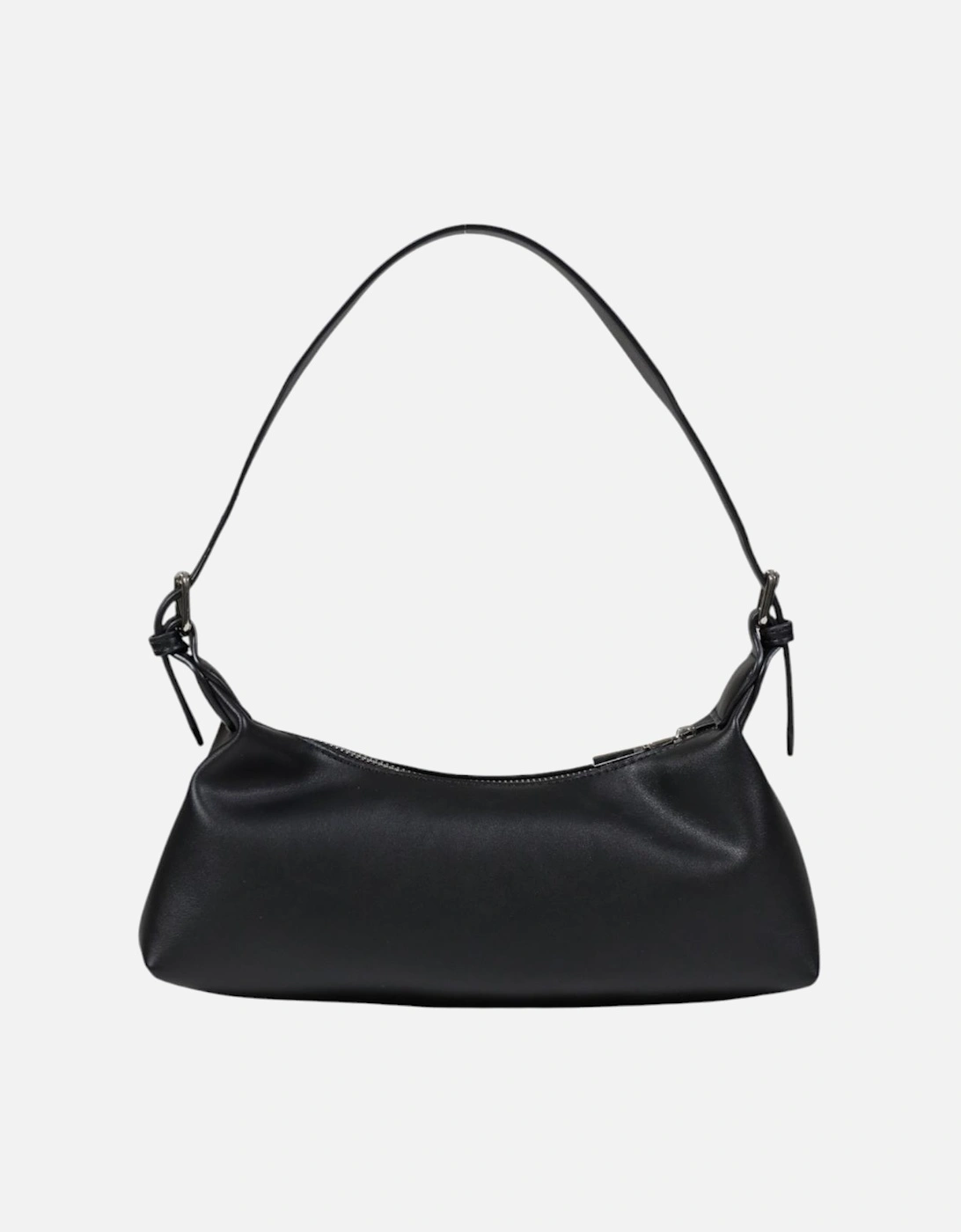 Zip Fastening Polyester Bag Women - Black