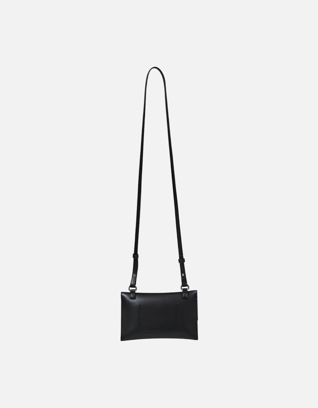 Shoulder Bag with Clip Fastening Women - Black