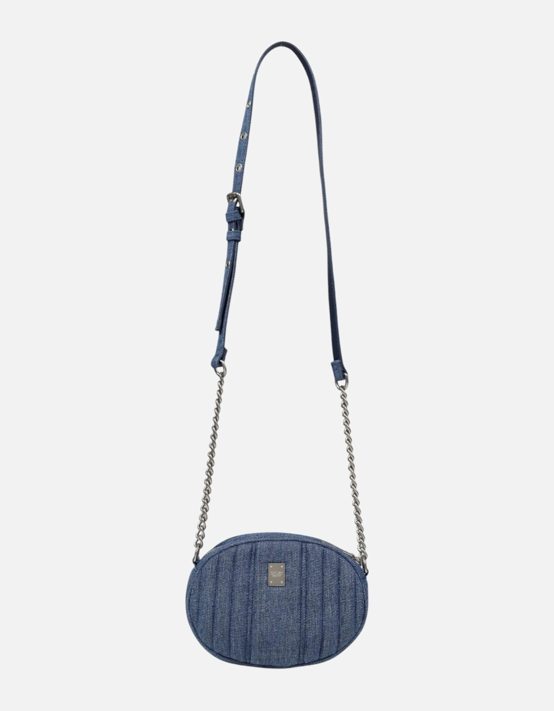 Shoulder Bag with Zip Fastening Women - Blue, 4 of 3