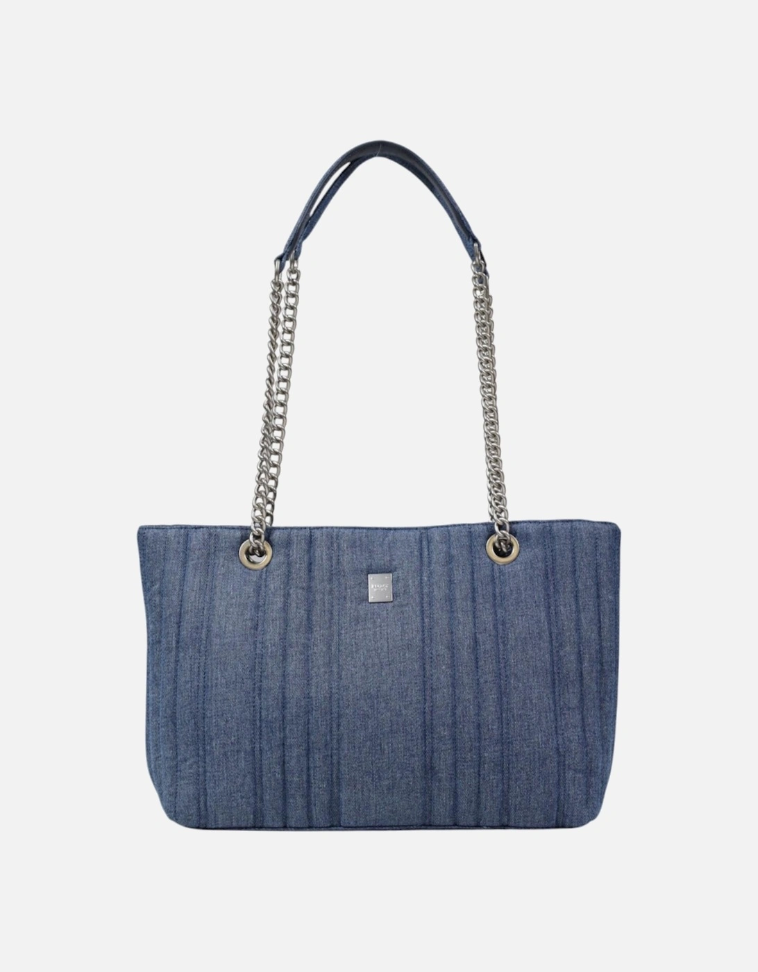 Handbag with Zip Fastening in Polyester Women - Blue Bags, 4 of 3