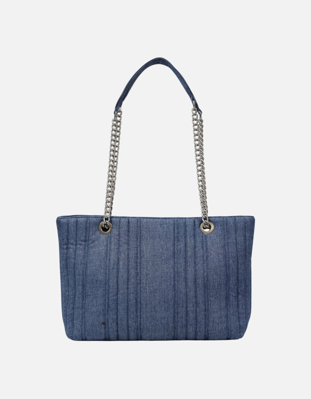 Handbag with Zip Fastening in Polyester Women - Blue Bags