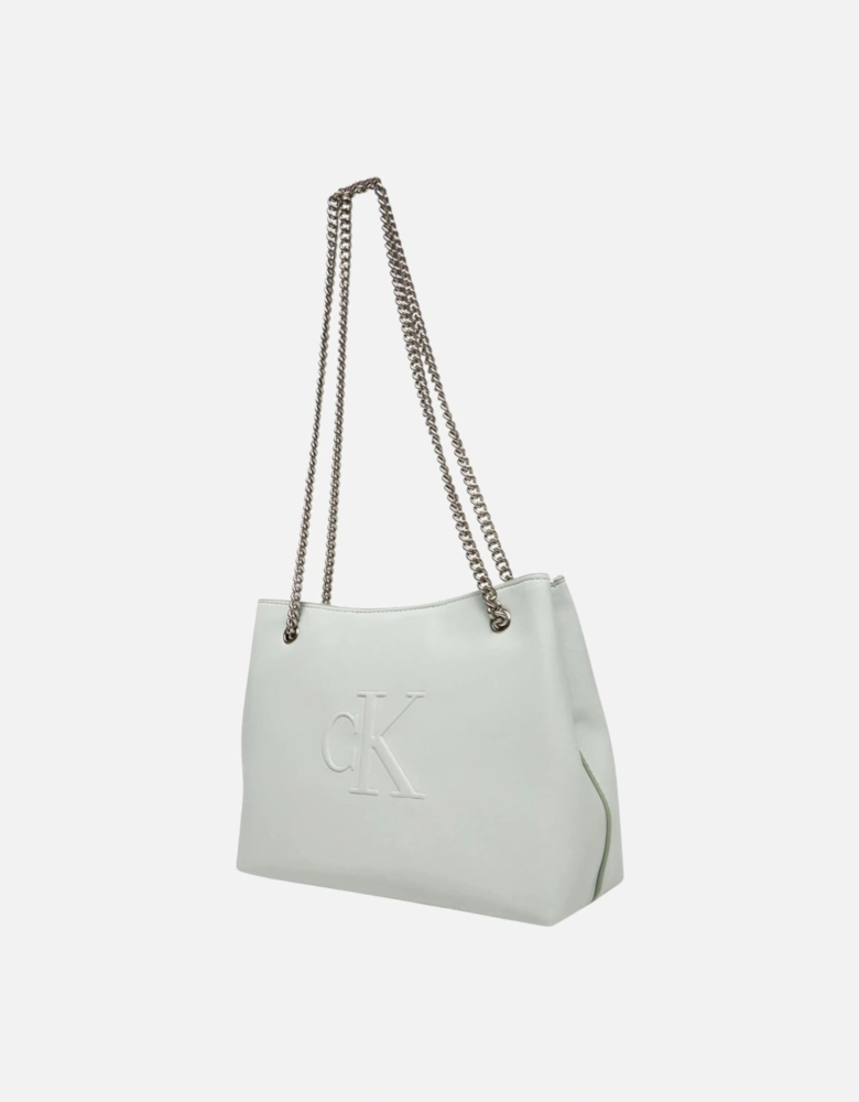 Zip Fastening Bag with Inside Pockets Women - Grey