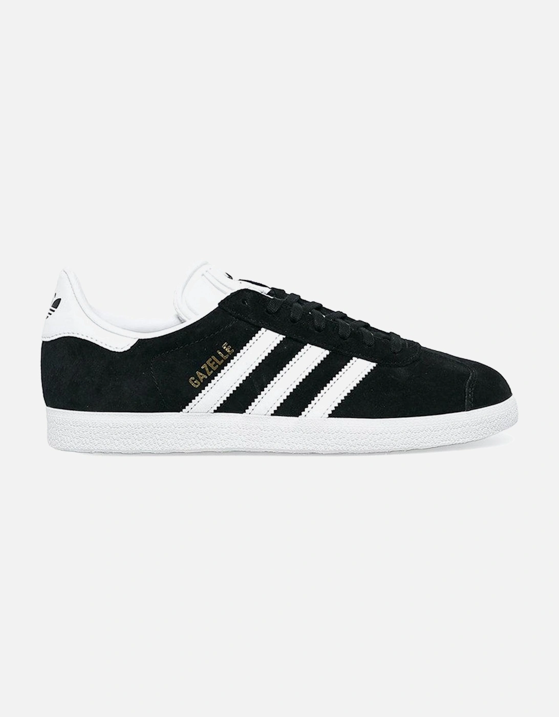Black Leather Lace-Up Sneakers for Women, 4 of 3