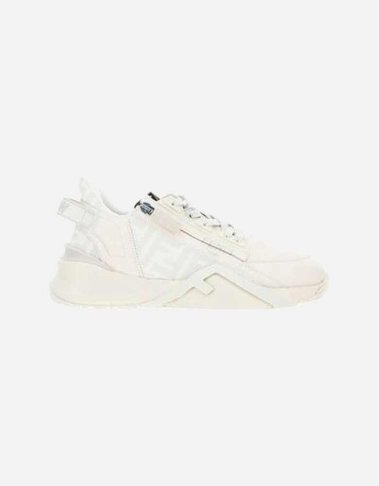 Flow Running Sneakers with Raised Sole and Geometric Eyelets Women -