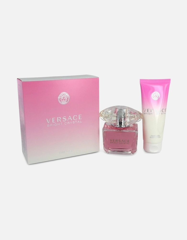 Bright Crystal by Gift Set -- for Women - Bright Pink