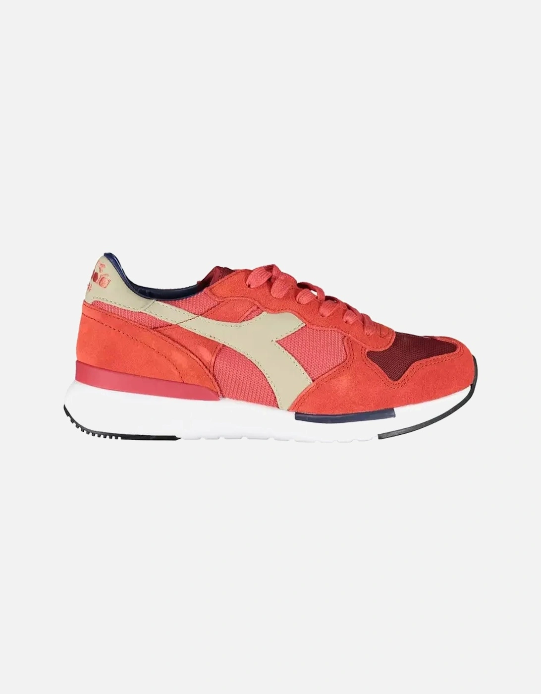 Lace-Up Sports Shoe with Contrasting Details and Logo Women - Red, 4 of 3