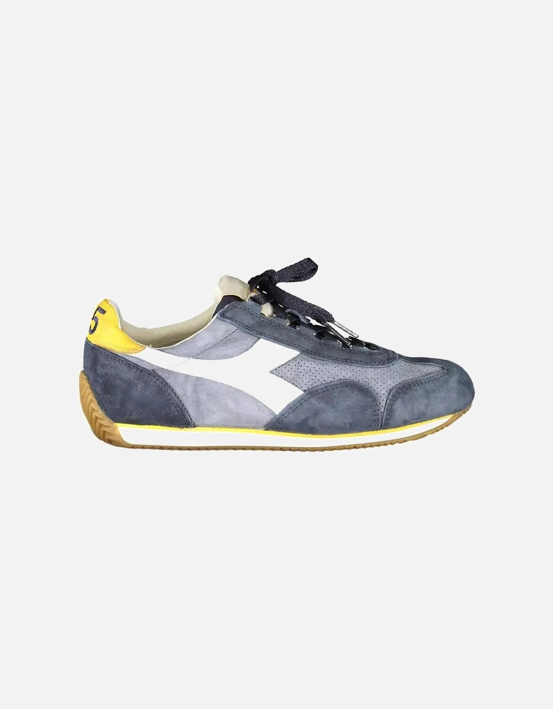 Laced Sports Shoes with Contrast Sole and Logo Women - Blue Sneakers, 4 of 3