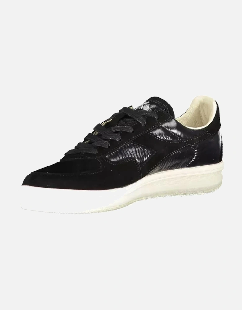 Contrasting Lace-Up Sports Shoe with Swarovski Crystal Inserts Women -
