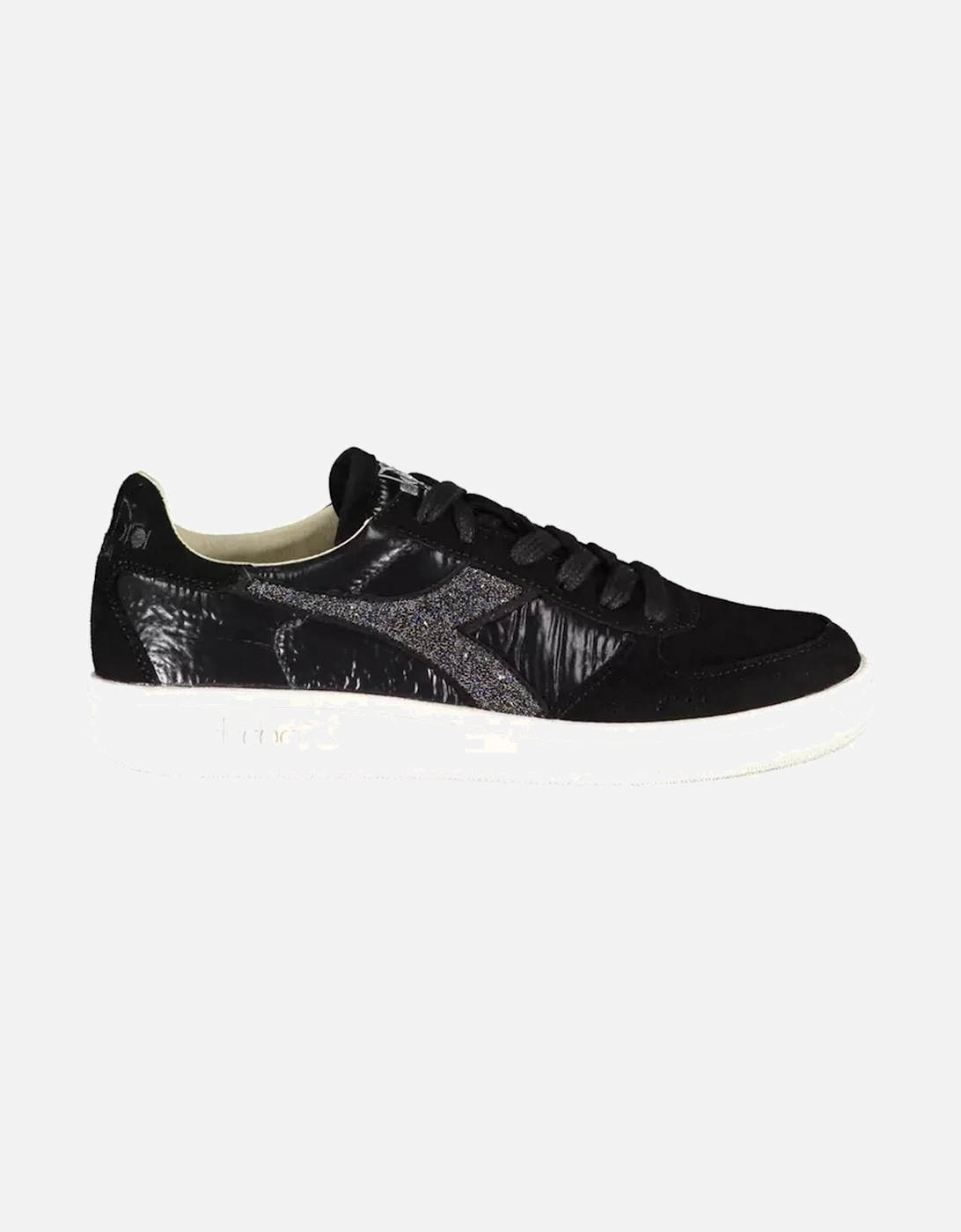Contrasting Lace-Up Sports Shoe with Swarovski Crystal Inserts Women -, 4 of 3