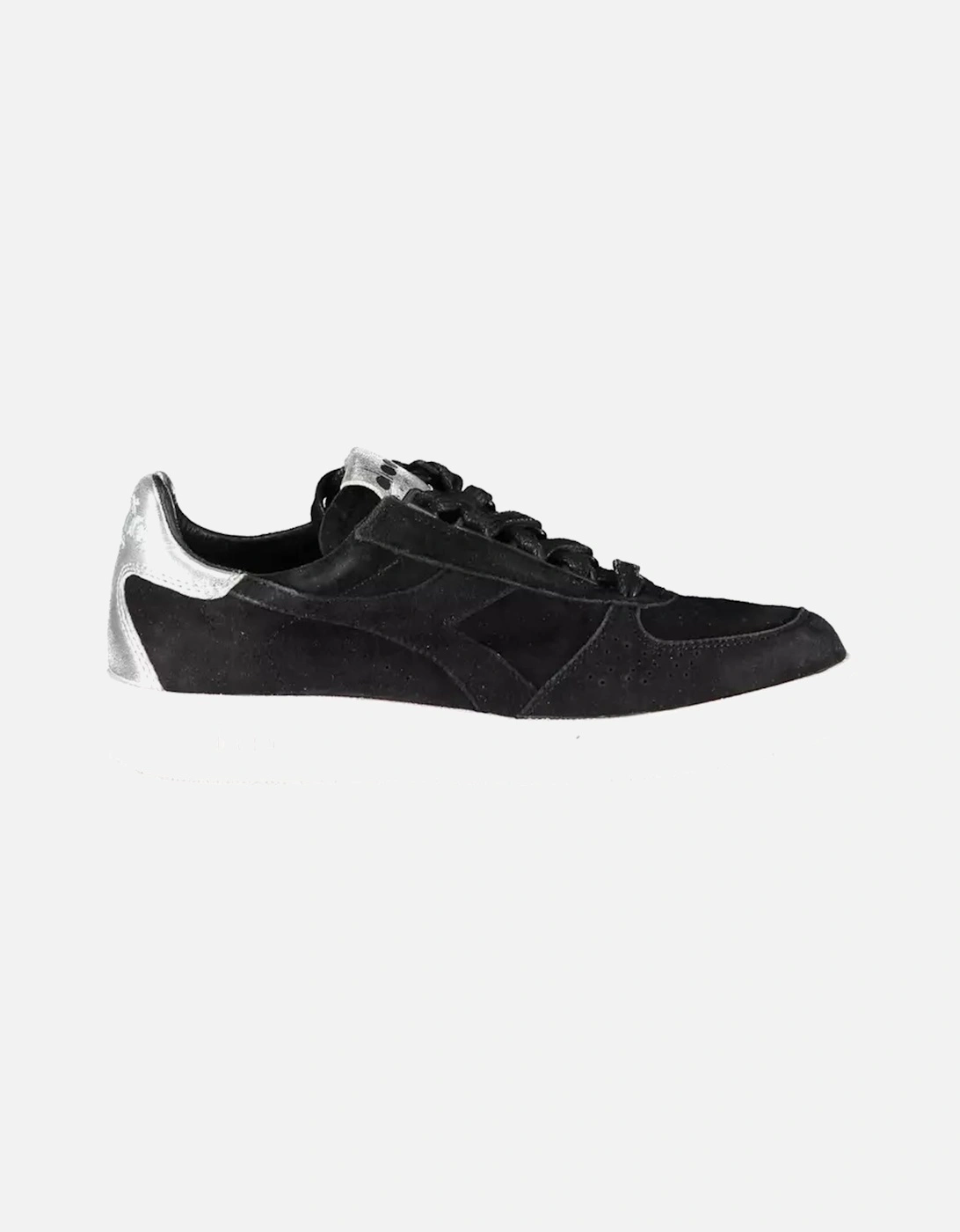 Lace-Up Sports Shoe with Contrasting Details and Logo Women - Black, 4 of 3