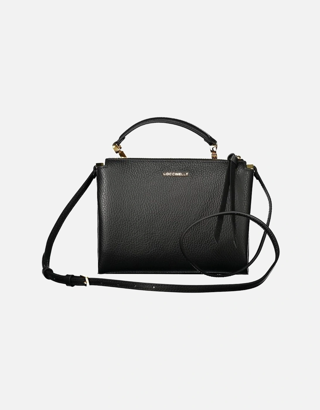 Leather Arlettis Bag with Adjustable Strap Women - Black Handbags
