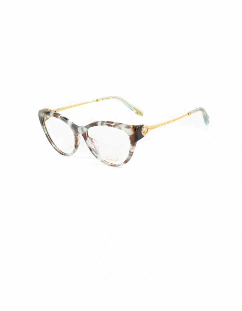 Plastic Bracelet Watch with Brown Dial Women Frames