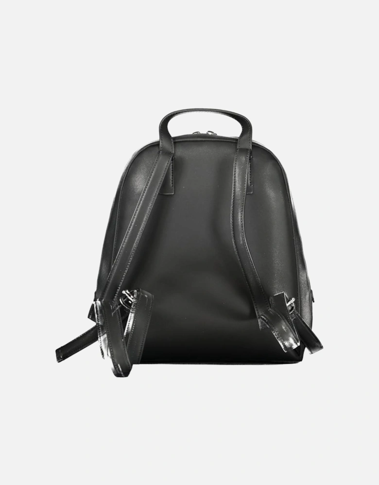 Eco-Friendly Urban Appeal Backpack with Pockets Women - Black