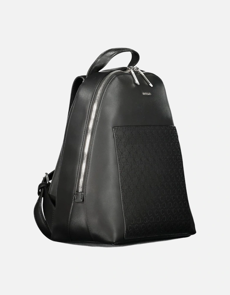 Eco-Friendly Urban Appeal Backpack with Pockets Women - Black
