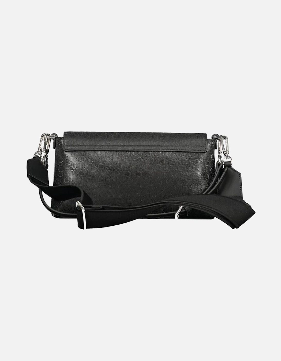 Urban Elegance Shoulder Handbag with Adjustable Strap Women - Black