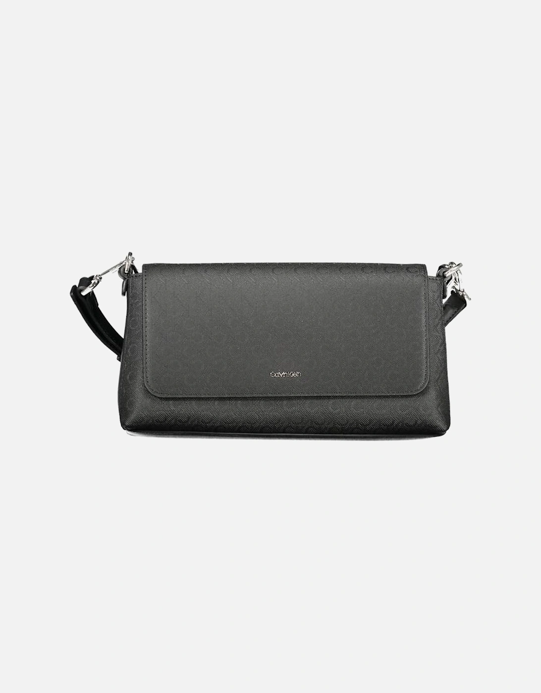Urban Elegance Shoulder Handbag with Adjustable Strap Women - Black, 4 of 3