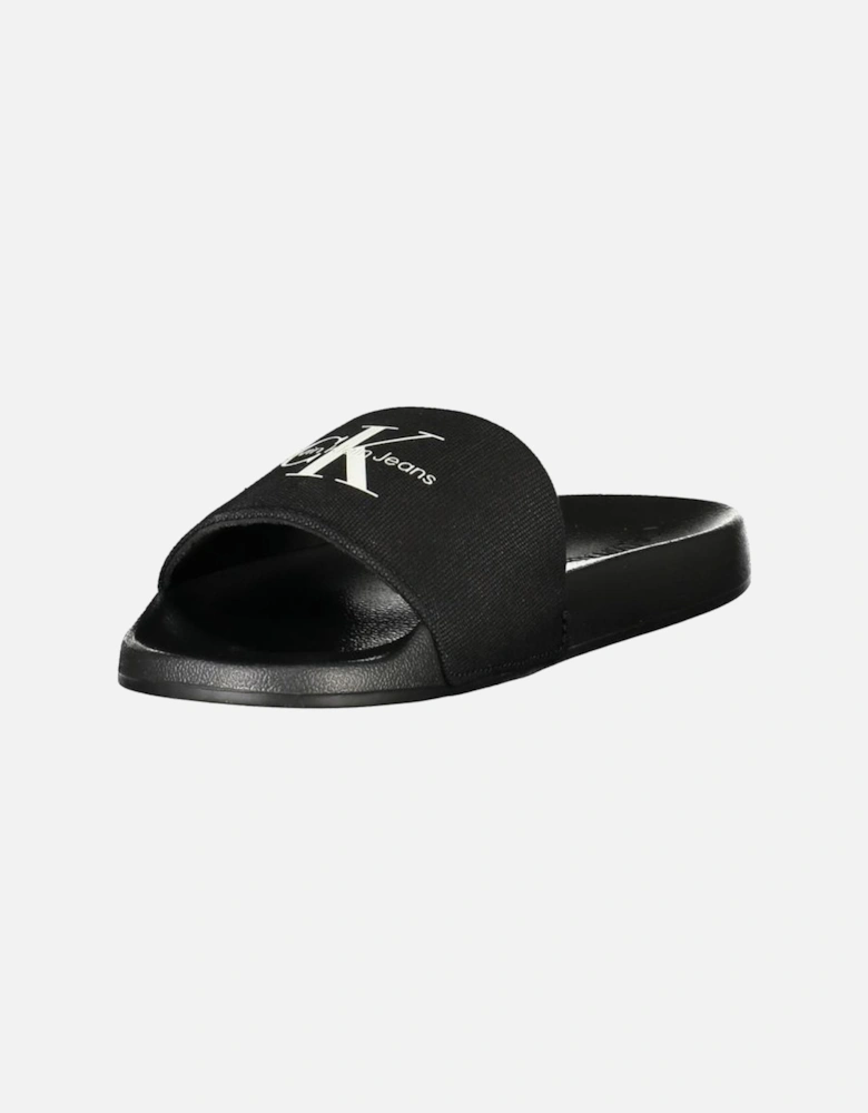 Signature Logo Modern Twist Sandals Women - Black