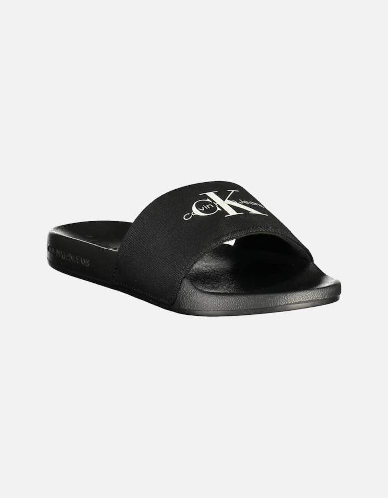 Signature Logo Modern Twist Sandals Women - Black