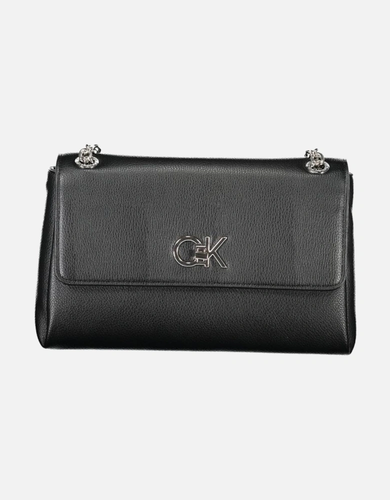 Leather Quilted Crossbody Bag Women - Black Handbags