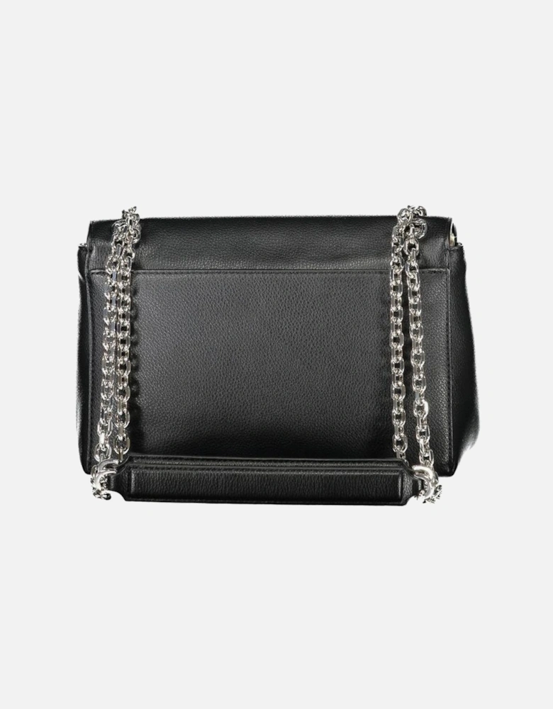 Leather Quilted Crossbody Bag Women - Black Handbags