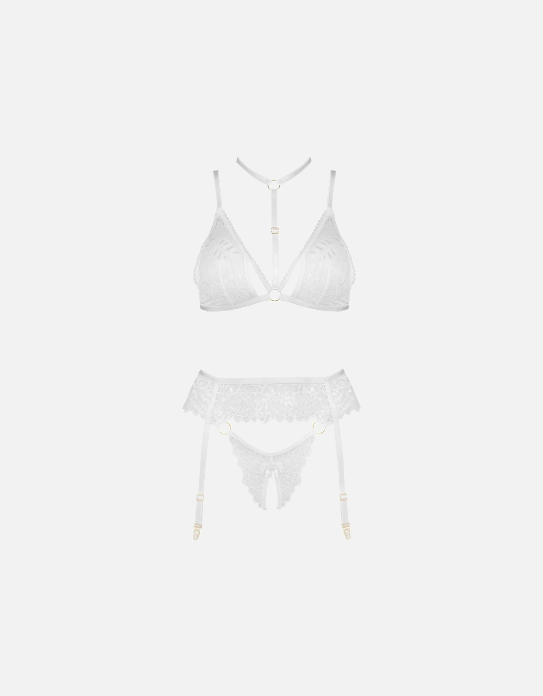 BN Noemi Set White Women Lingerie Sets