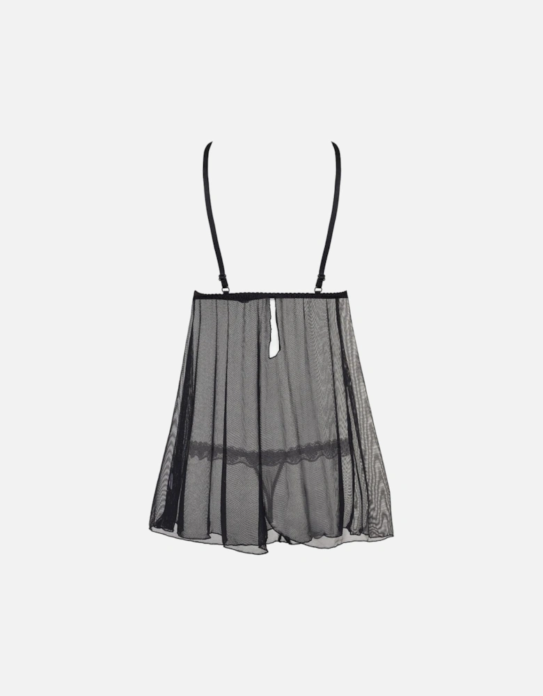 Luxury Bra Lace by Women - Black Chemises