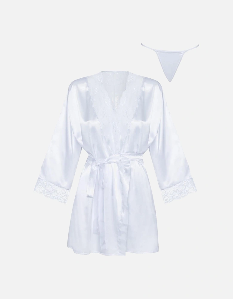 BN6672 Sherie Peignoir White Women - Default Title Honeymoon