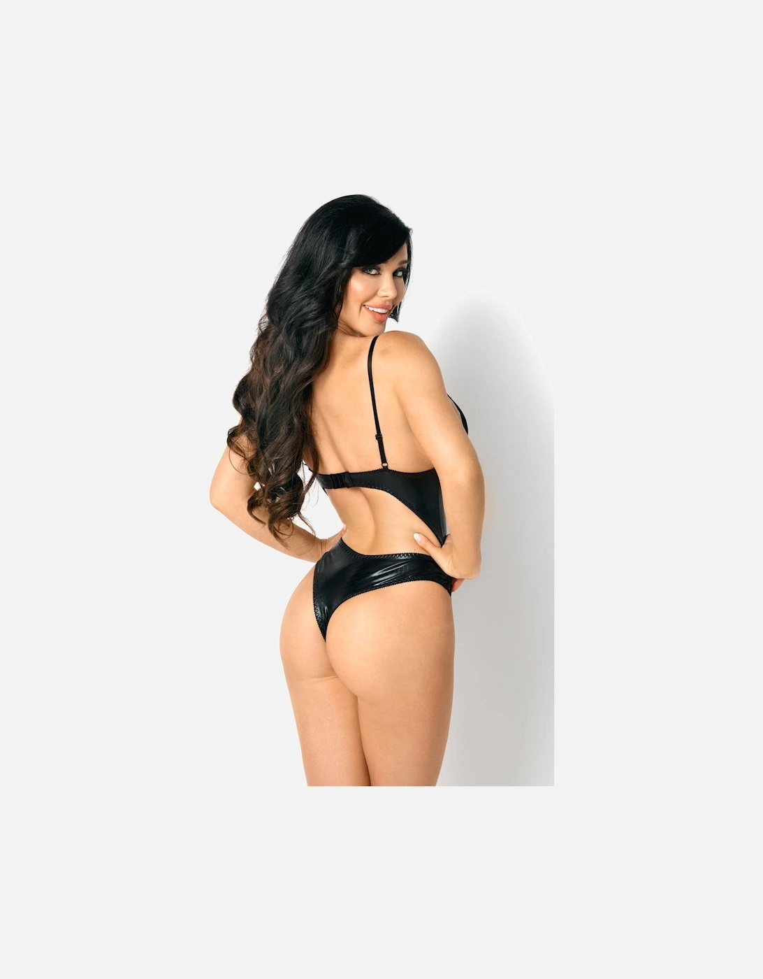 Seductive Teddy Lace by Women - Black Teddies